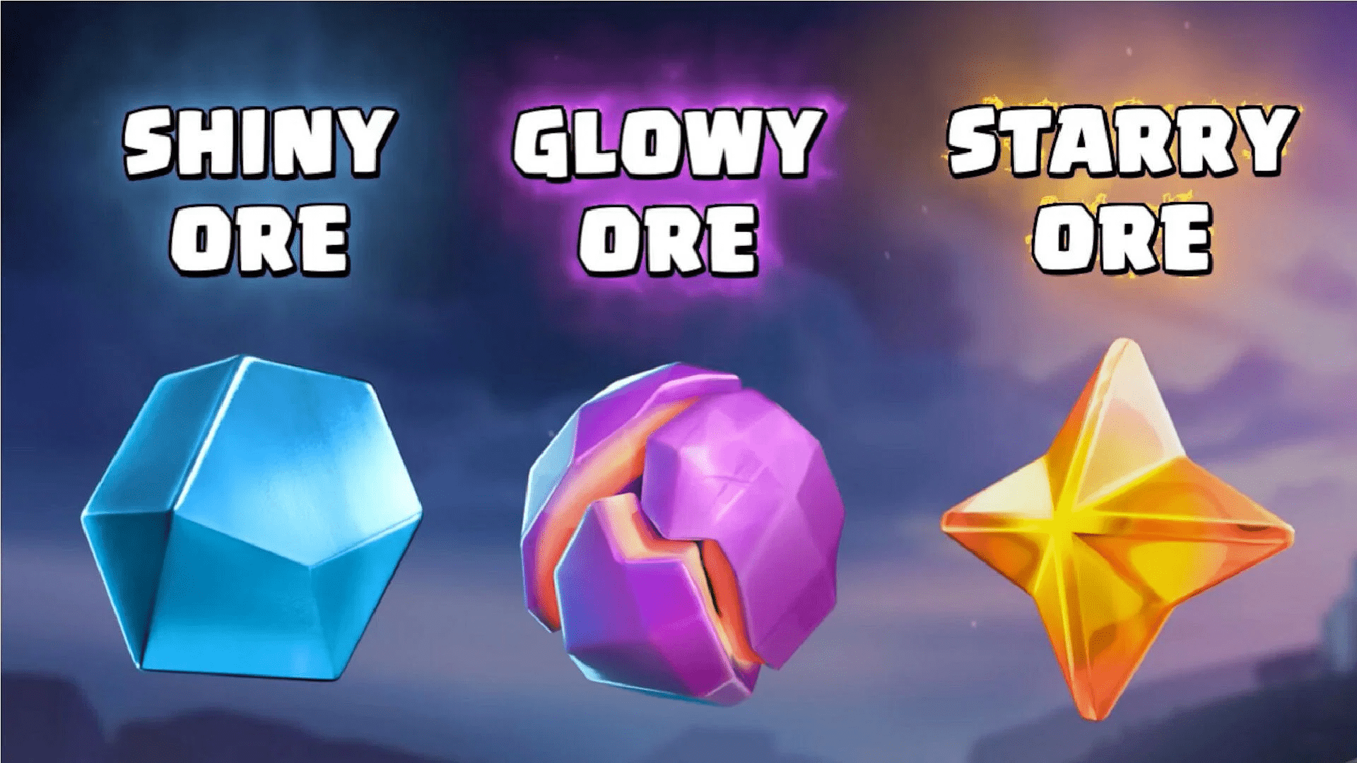 Minerais clash of clans